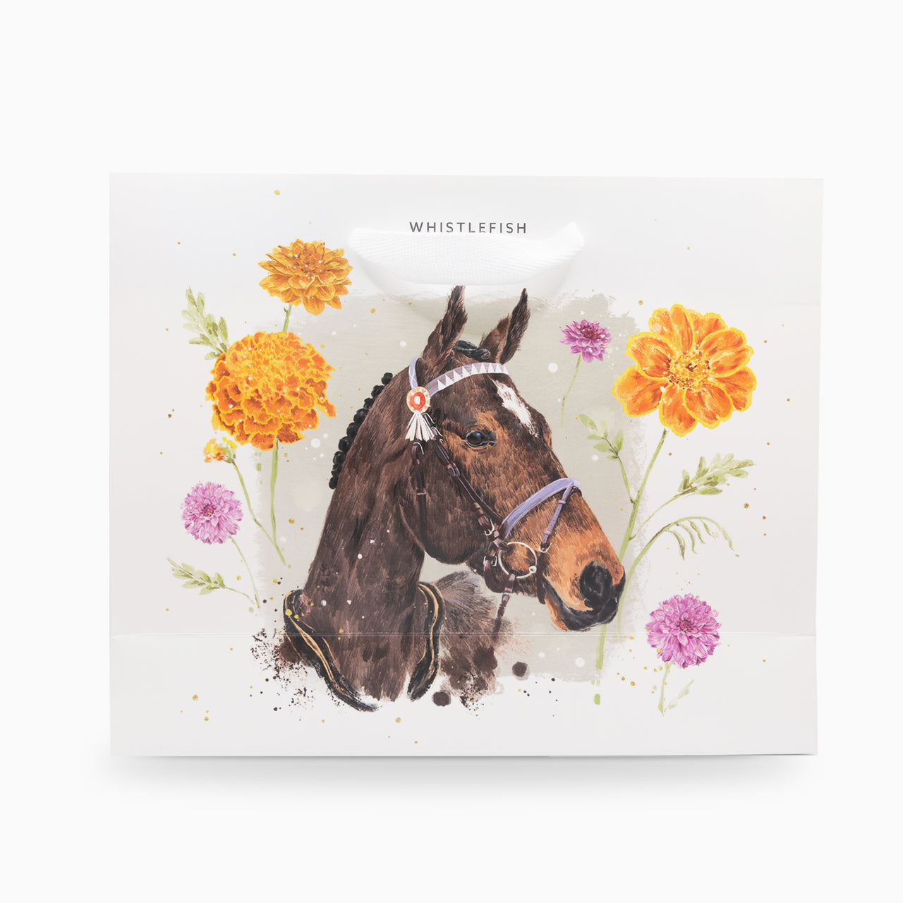 Gift Bag-SGB202504 - Grace & Gallop Medium Gift Bag-Whistlefish