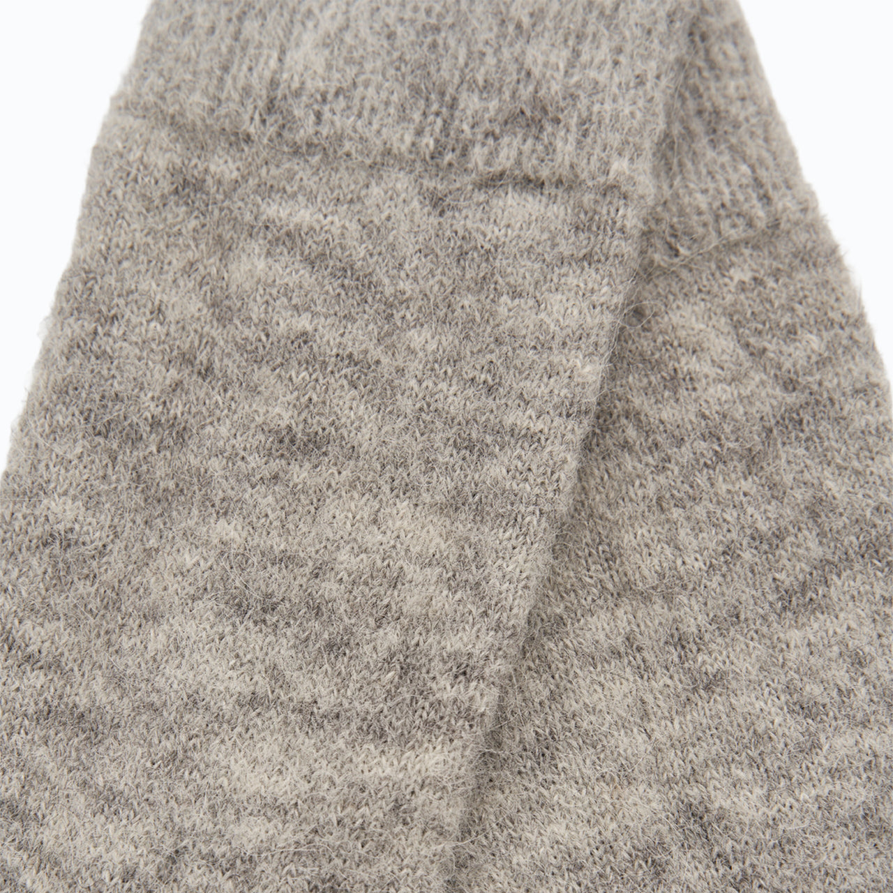 Socks-USALBEDGRYS - Grey Ultra Soft Alpaca Bed Socks-Pairs Socks