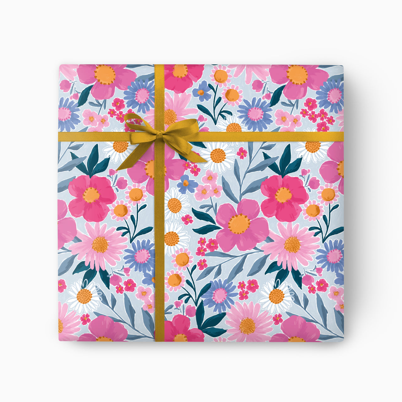 Wrapping Paper-GWP167 - Bold Blooms Wrapping Paper-Whistlefish