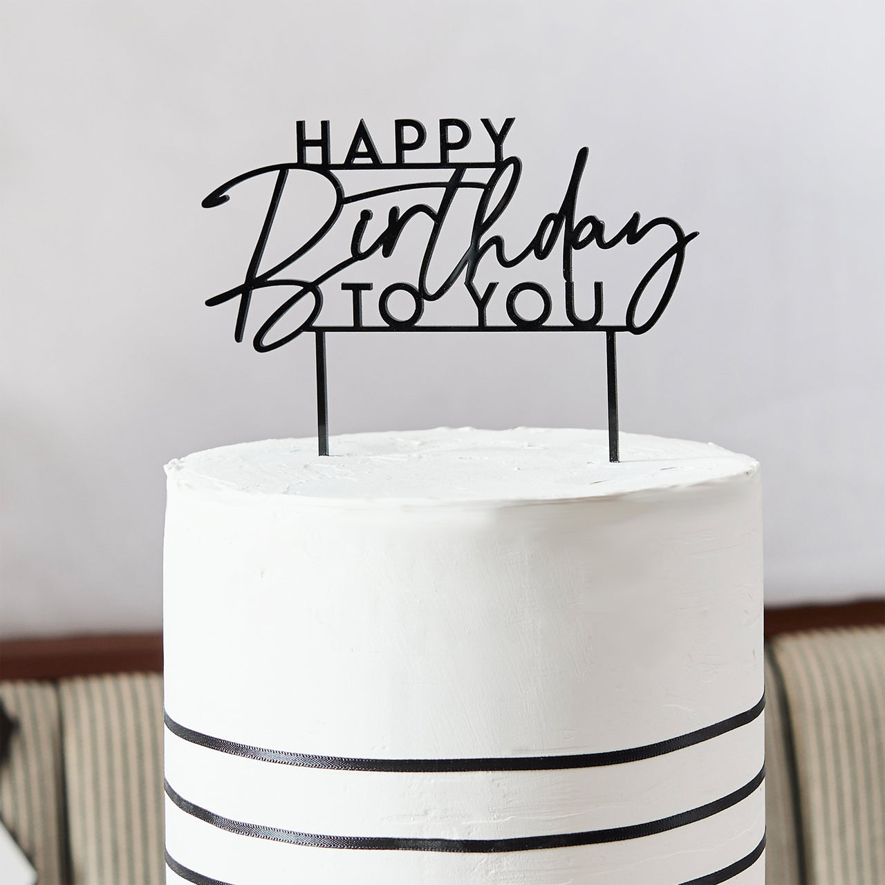 Cake Topper-HBMP106 - Happy Birthday To You Cake Topper-Hootyballoo