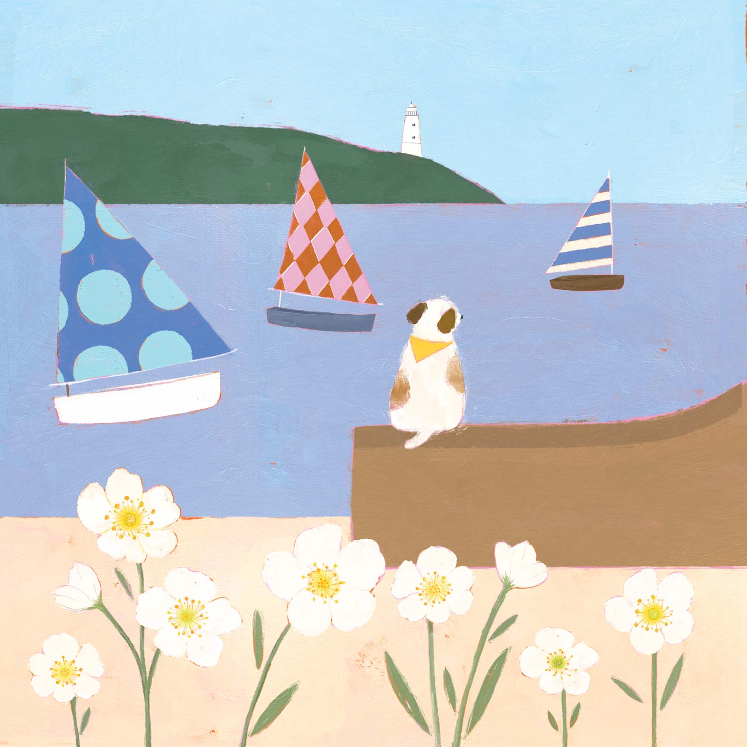 Print-WF1154P - Harbour Watch Art Print-Whistlefish