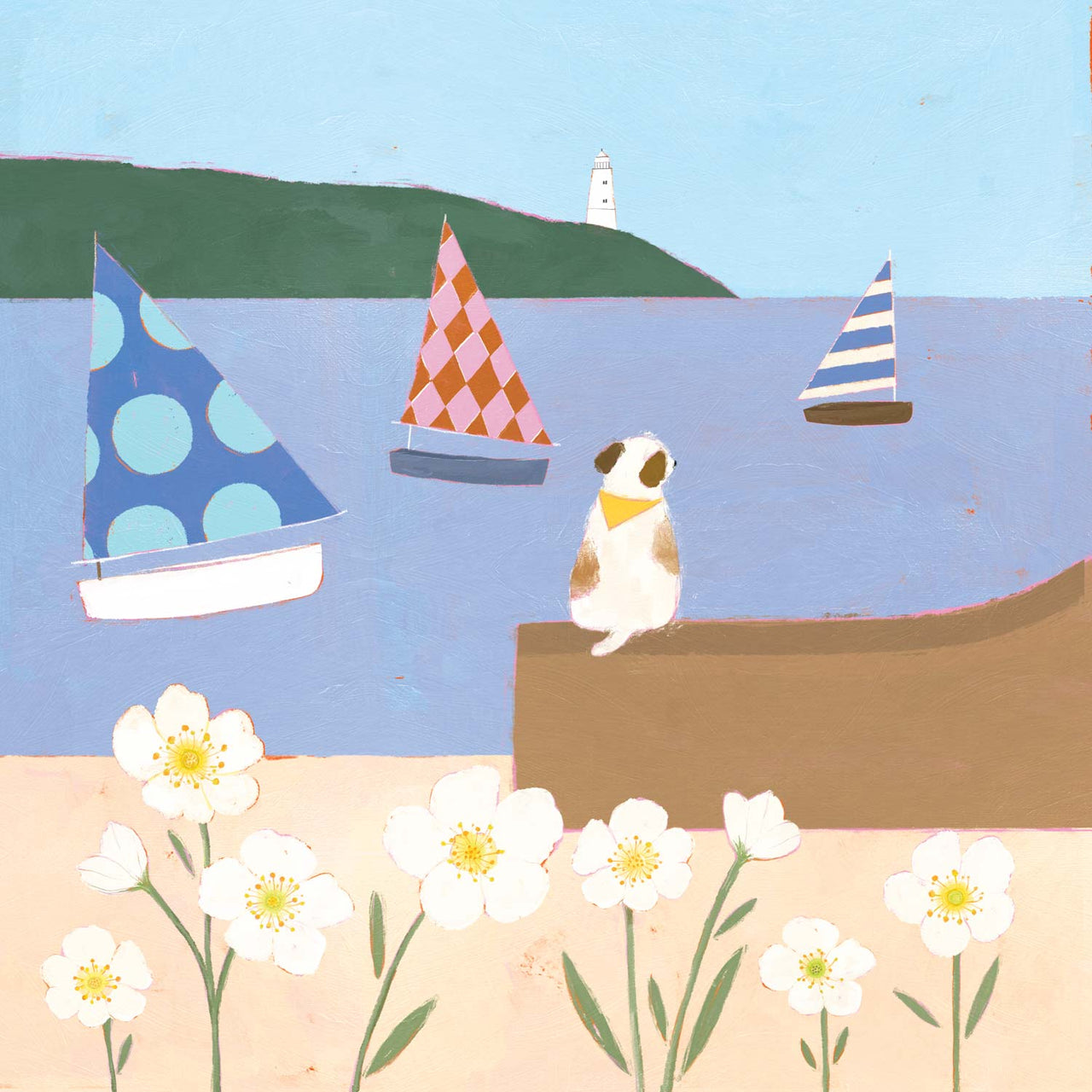 Framed Print-WF1154F - Harbour Watch Framed Print-Whistlefish