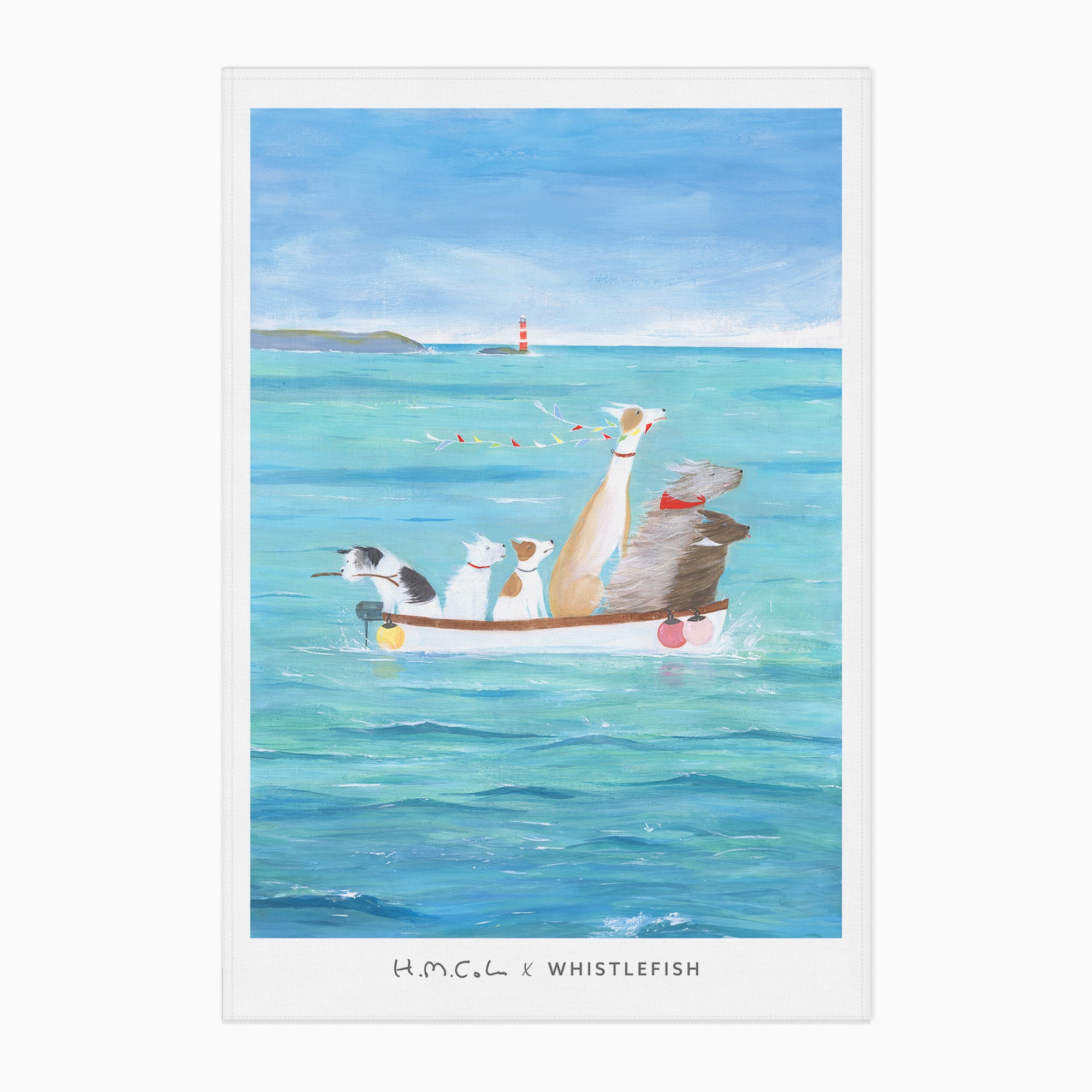 Tea Towel-HC15TT - Headwind Tea Towel-Hannah Cole