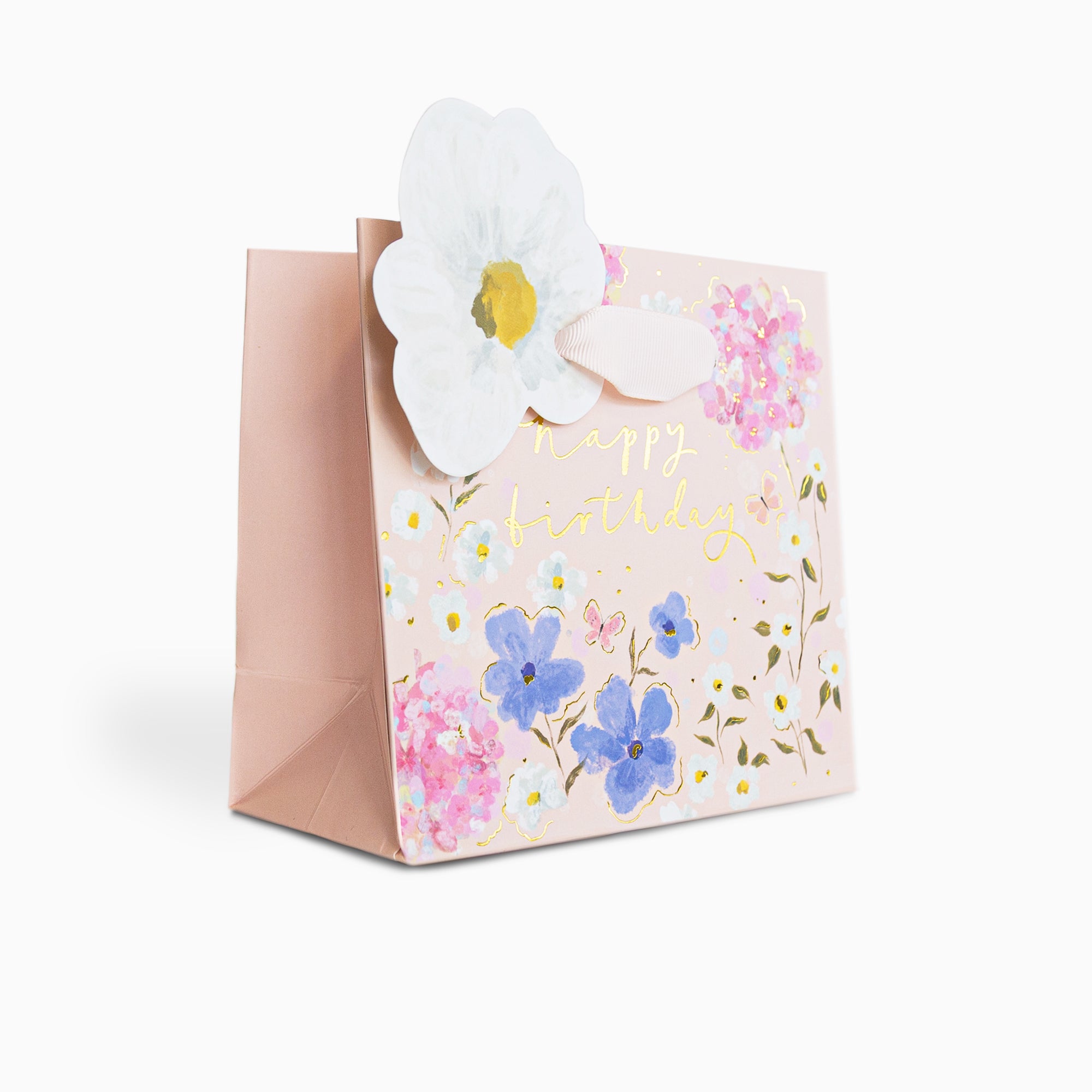 Gift Bag-WGB02SB - Hydrangea Garden Small Gift Bag-Whistlefish