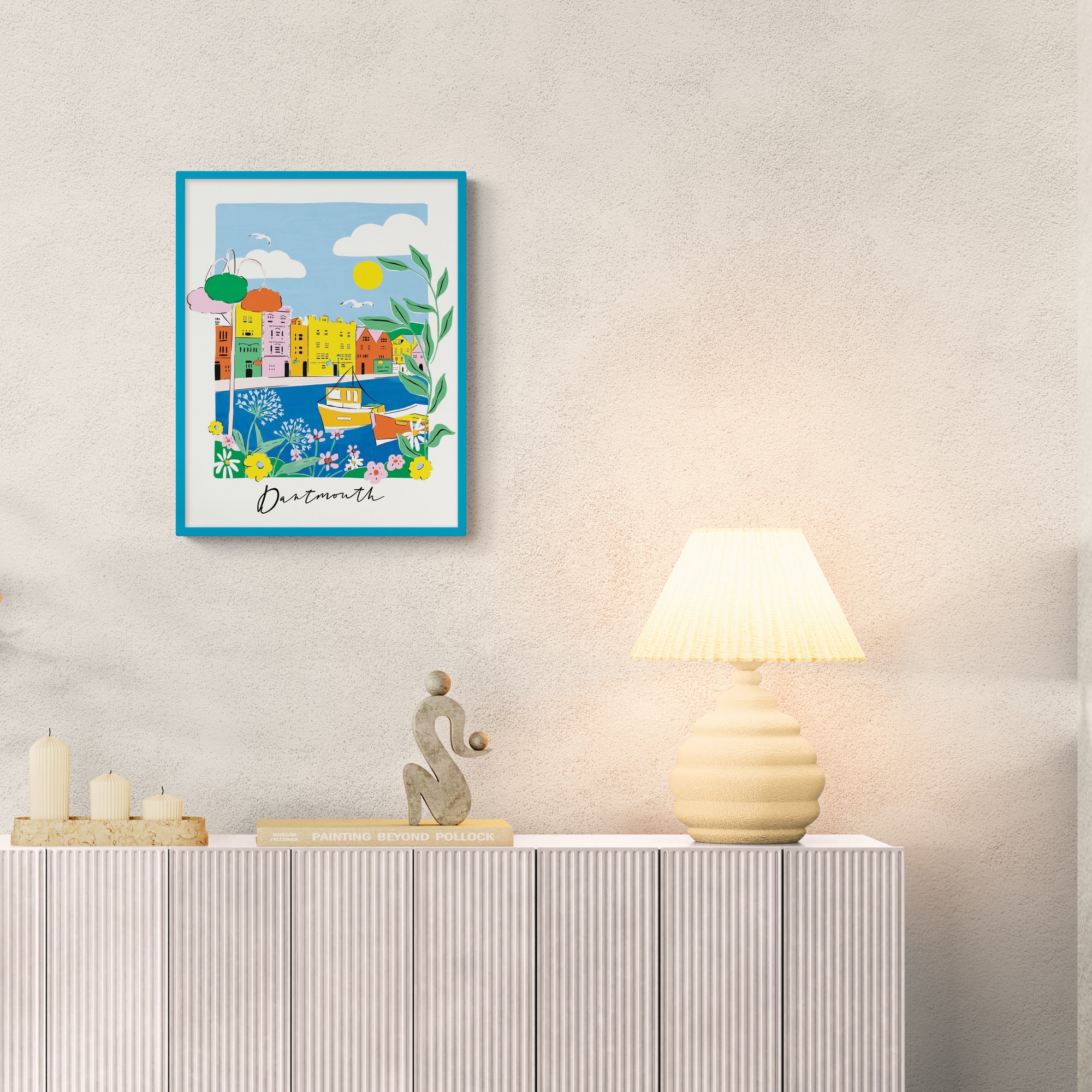 Dartmouth Brights Framed Print - Whistlefish