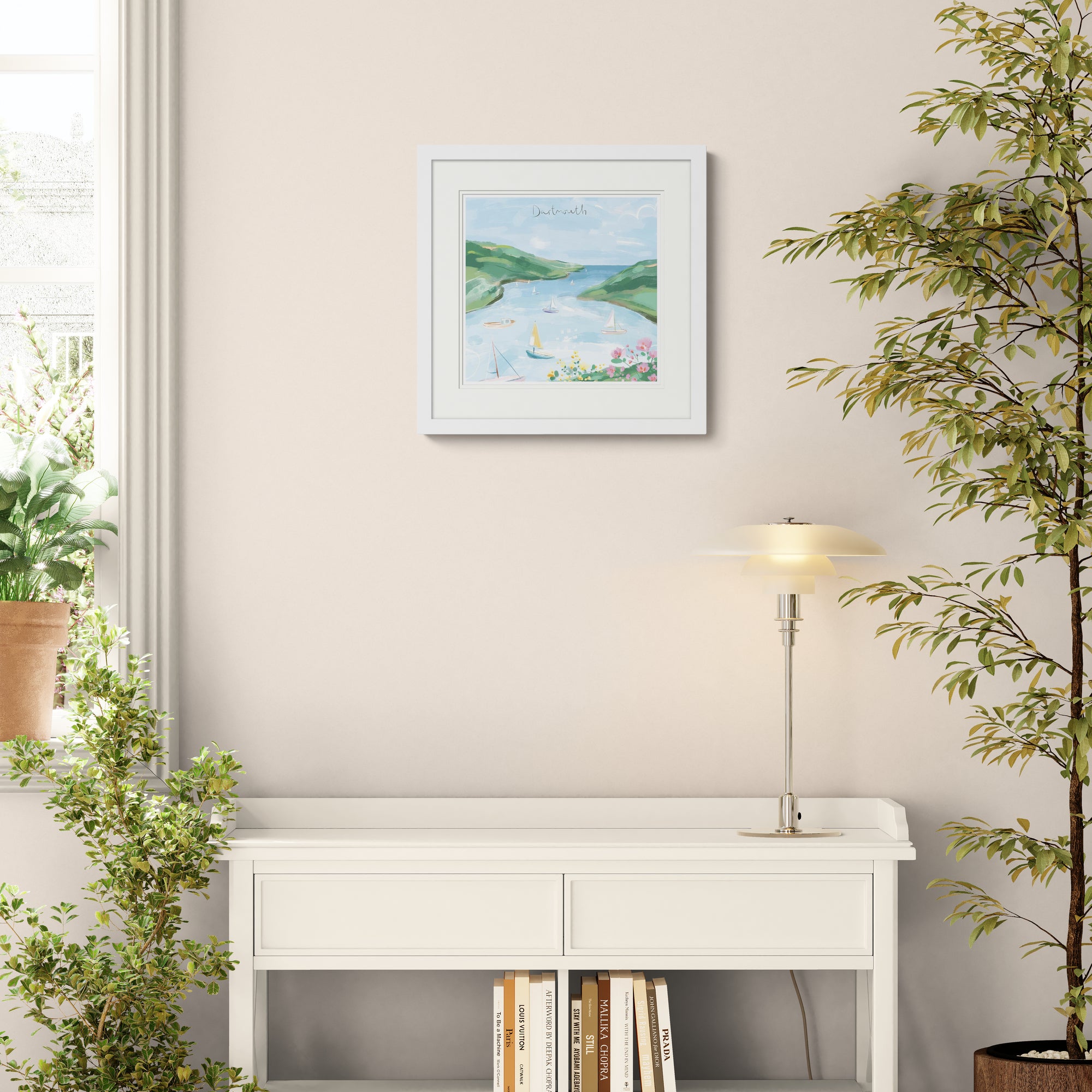 Dartmouth Small Framed Print - Whistlefish