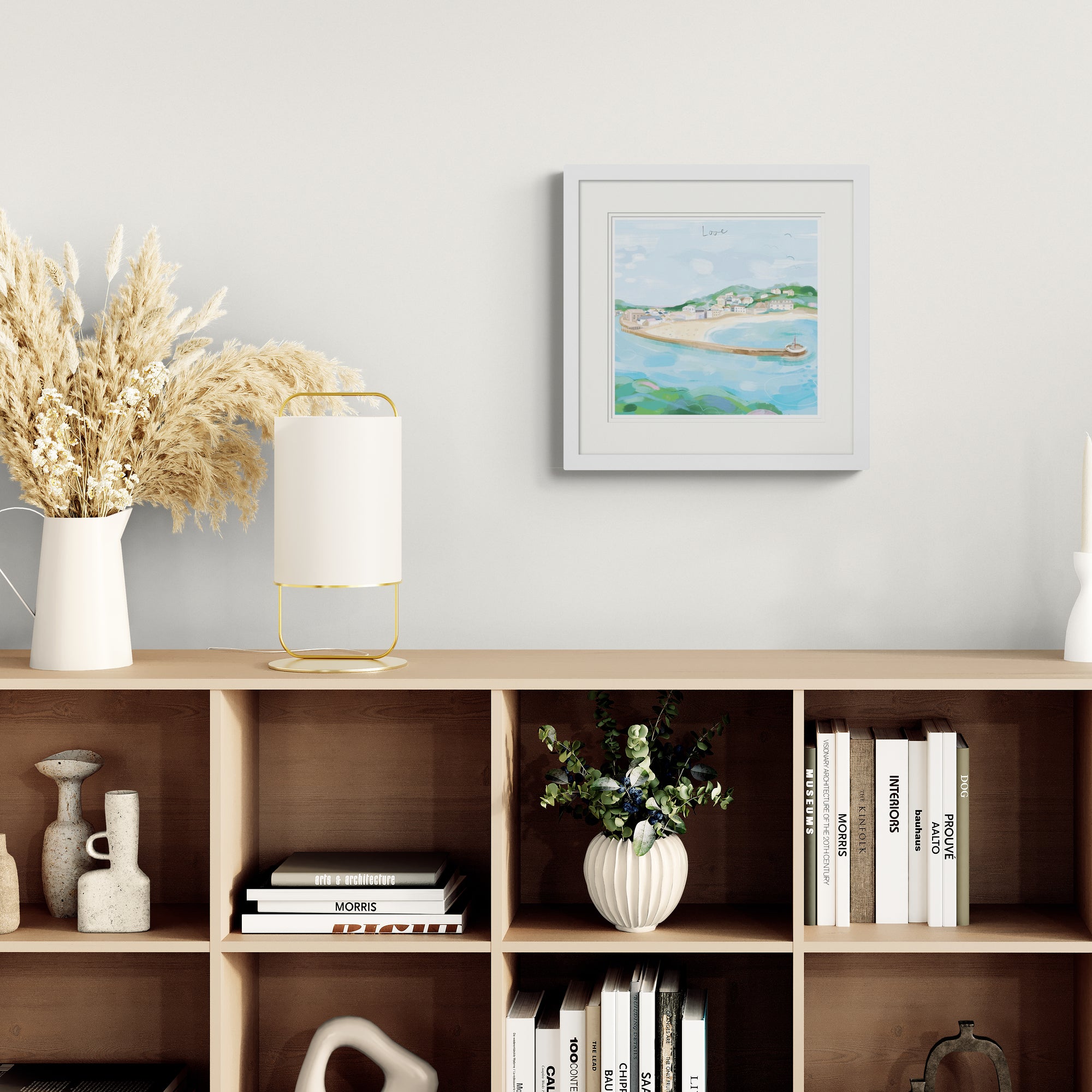 Looe Small Framed Print - Whistlefish