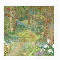 Greeting Card-G003 - Magical Woodland Art Card-Whistlefish