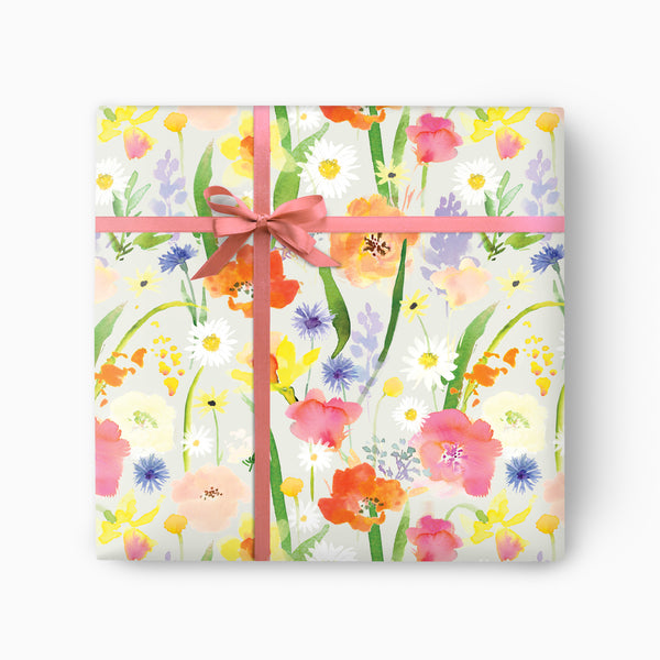 Meadow Morning Wrapping Paper - Whistlefish