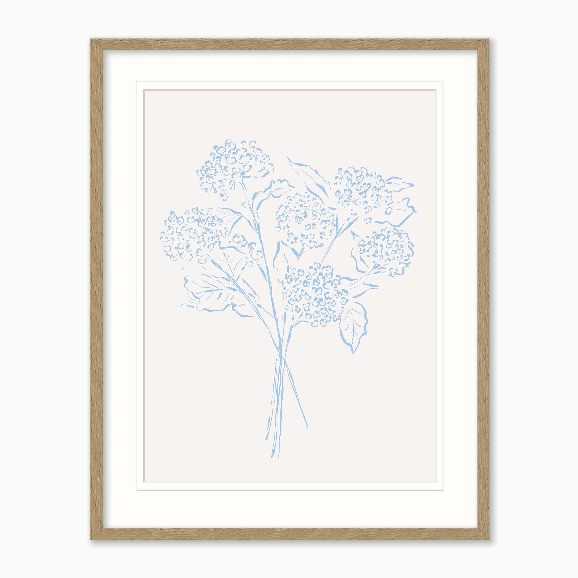Framed Print-WF1210F - Misty Floral Hues Framed Print-Whistlefish