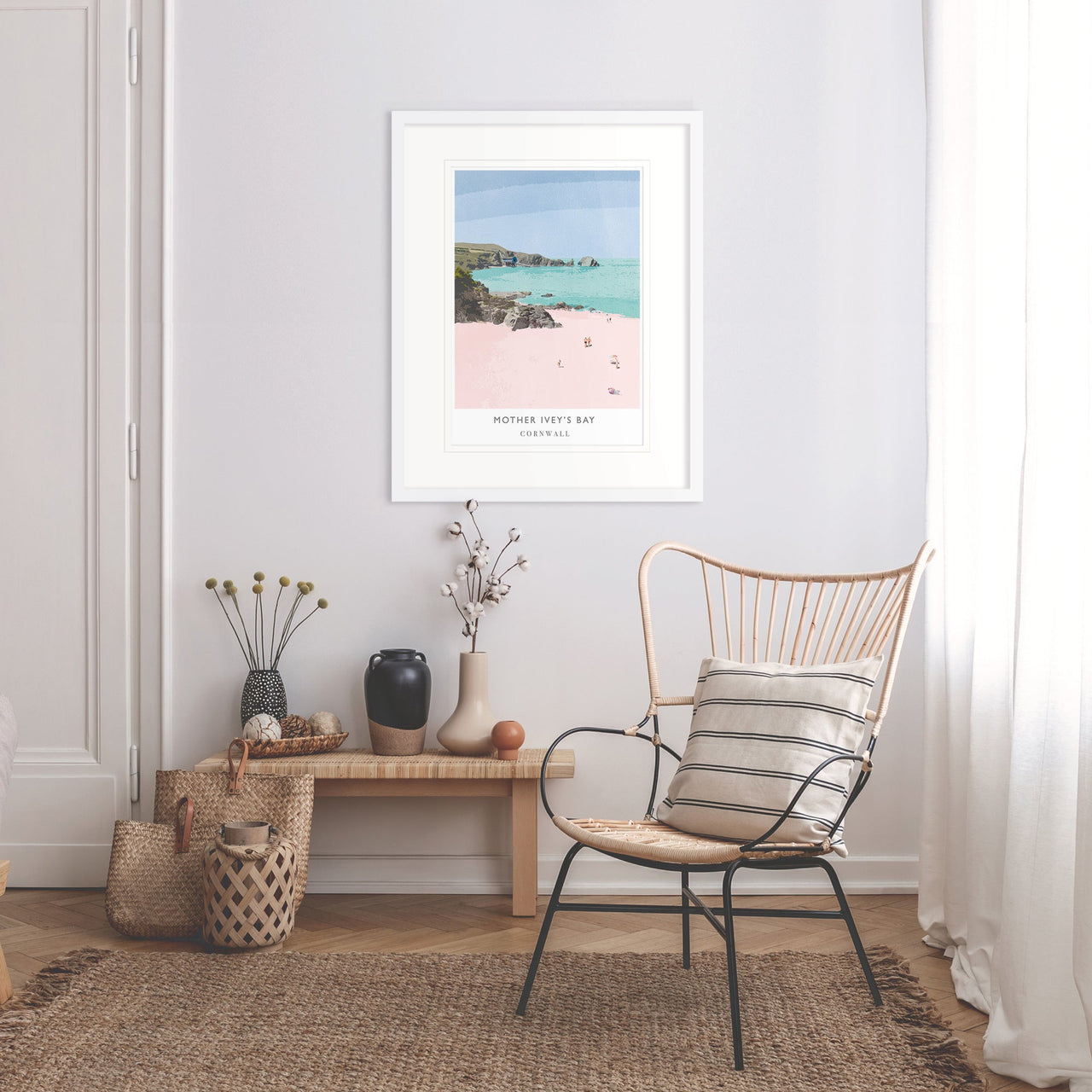 Framed Print-WF76F - Mother Iveys Bay Framed Print-Whistlefish