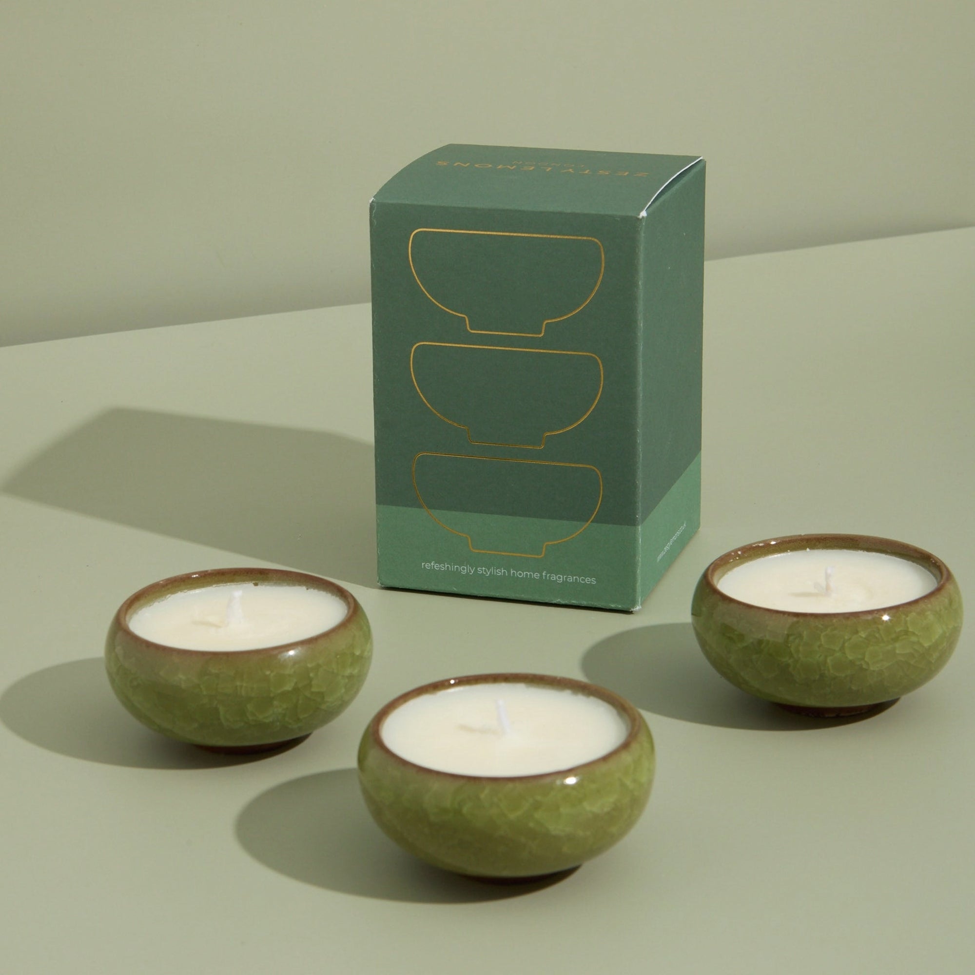 Tea Lights-ZL_0143 - Olive Tea Lights Elderflower & Coconut-Zesty Lemons
