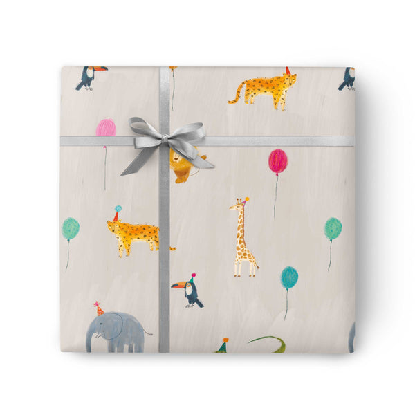 Party Animals Wrapping Paper - Whistlefish