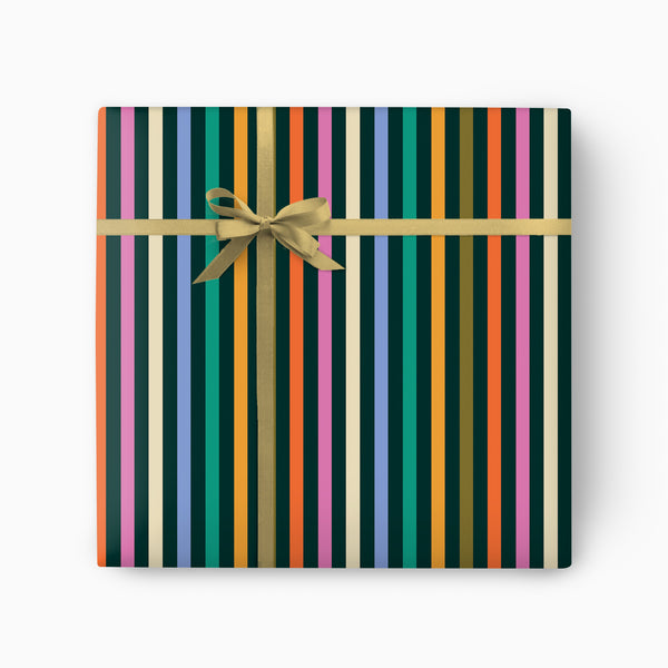 Wrapping Paper-GWP143 - Party Stripes Wrapping Paper-Whistlefish