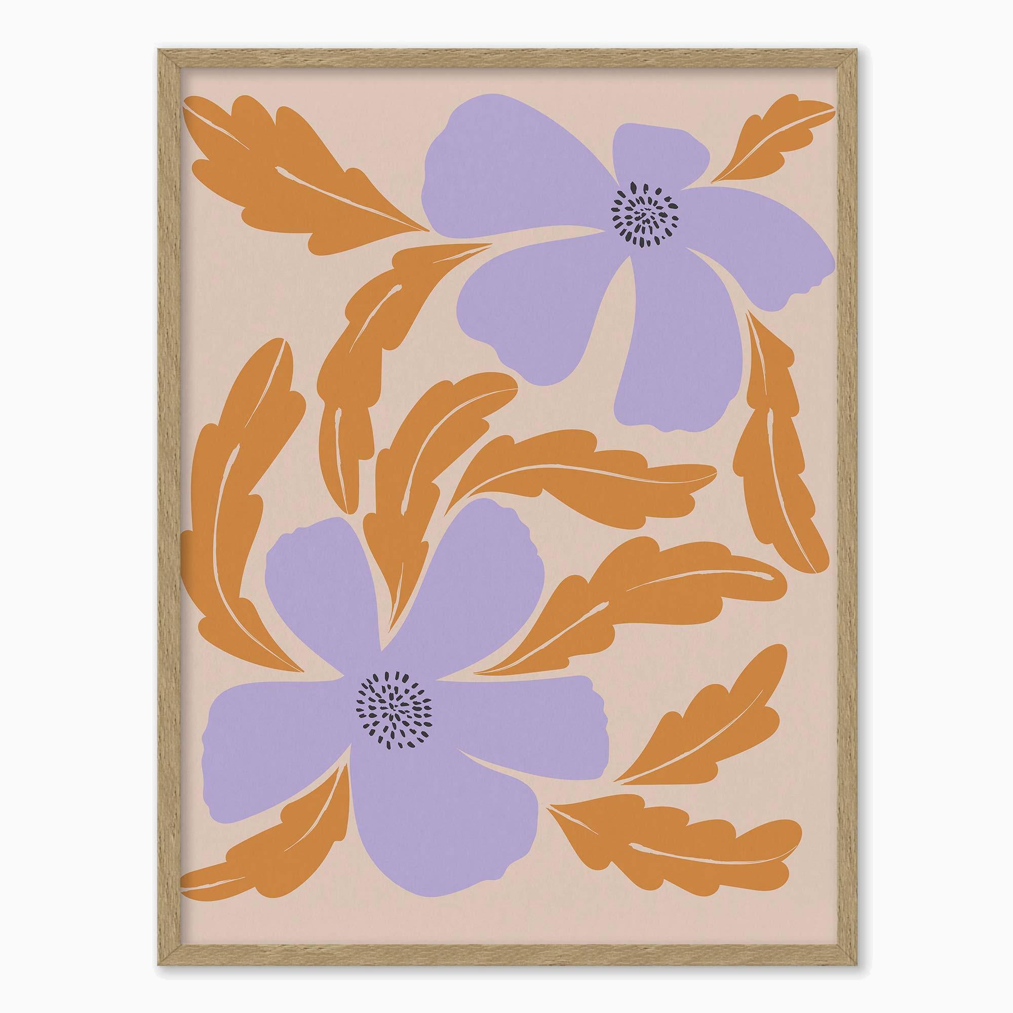 Framed Print-WF1170F - Petal Dance Framed Print-Whistlefish