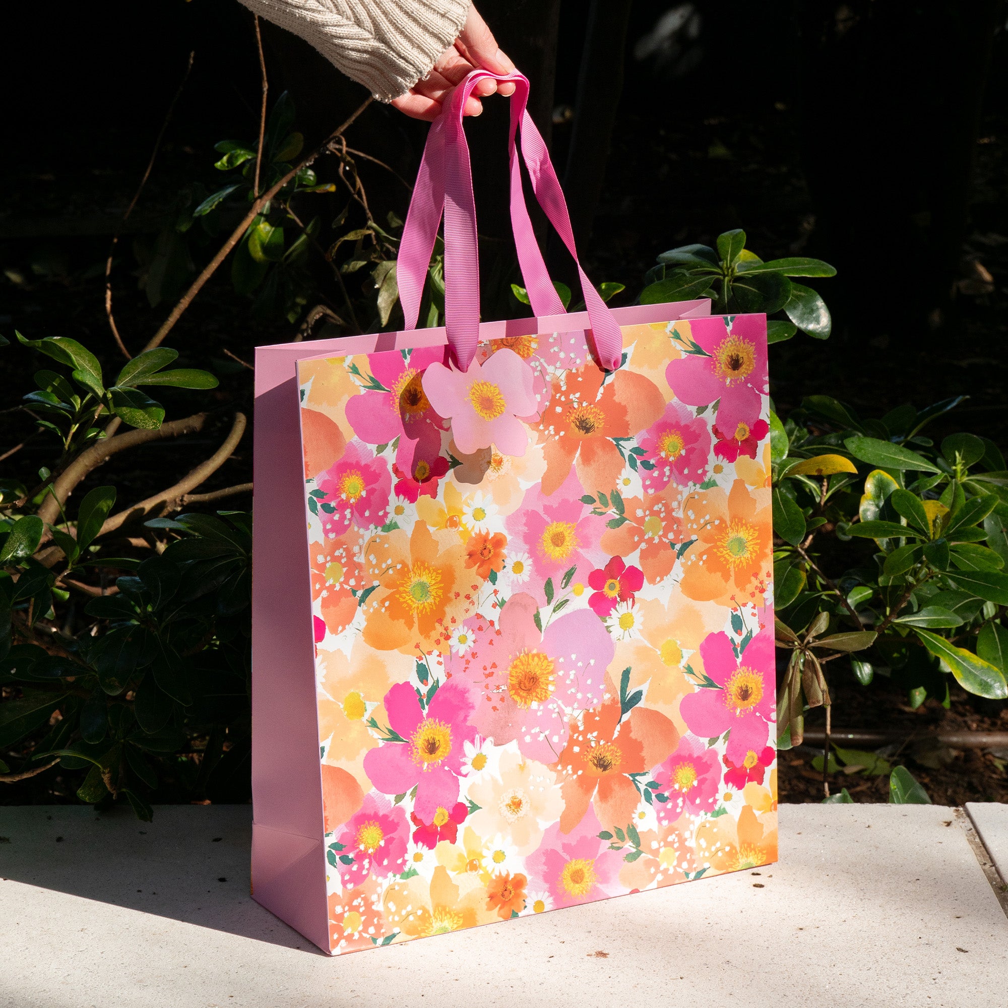 Gift Bag-PP01LB - Petal Pop Large Gift Bag-Whistlefish