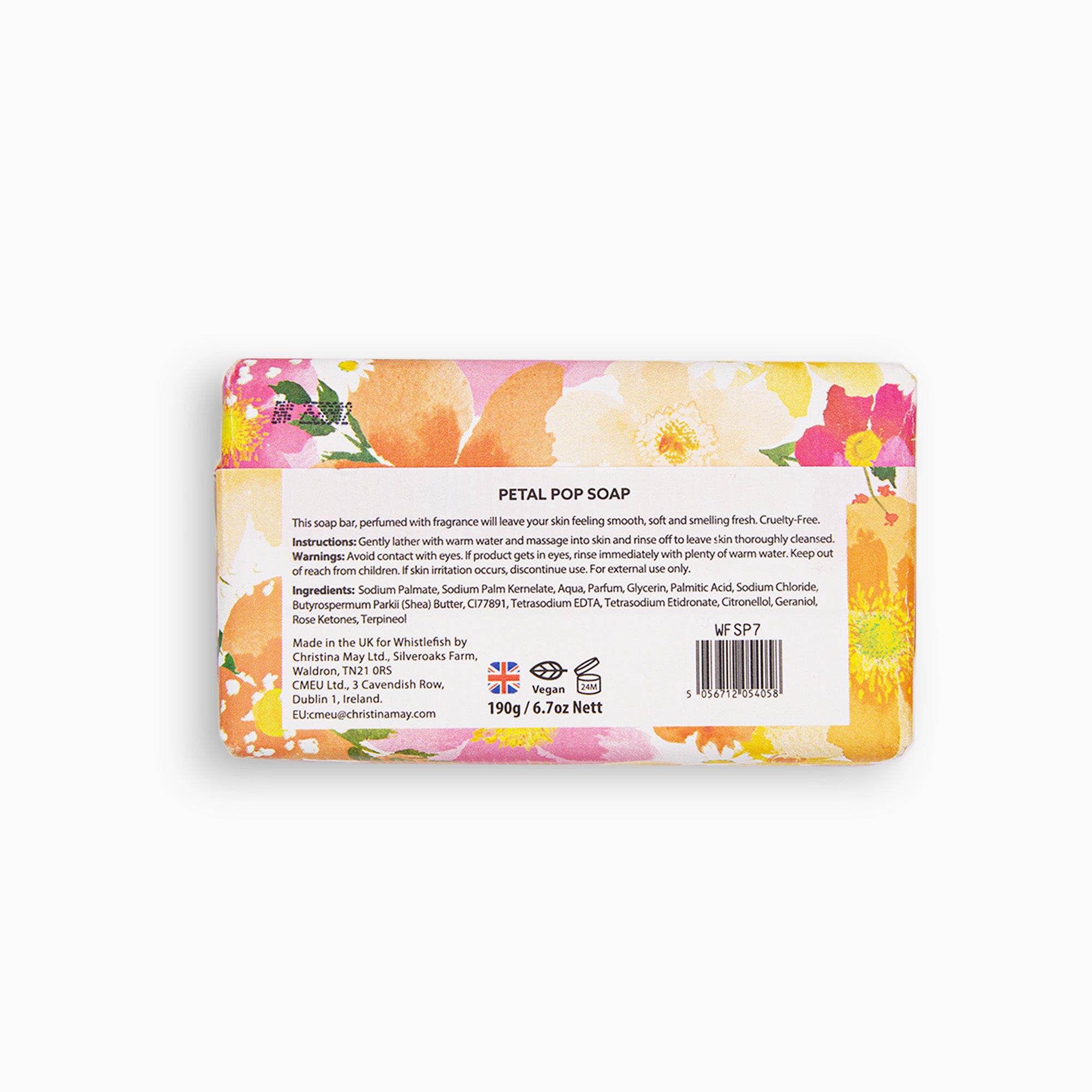 Soap-WFSP7 - Petal Pop Mango Soap-Whistlefish