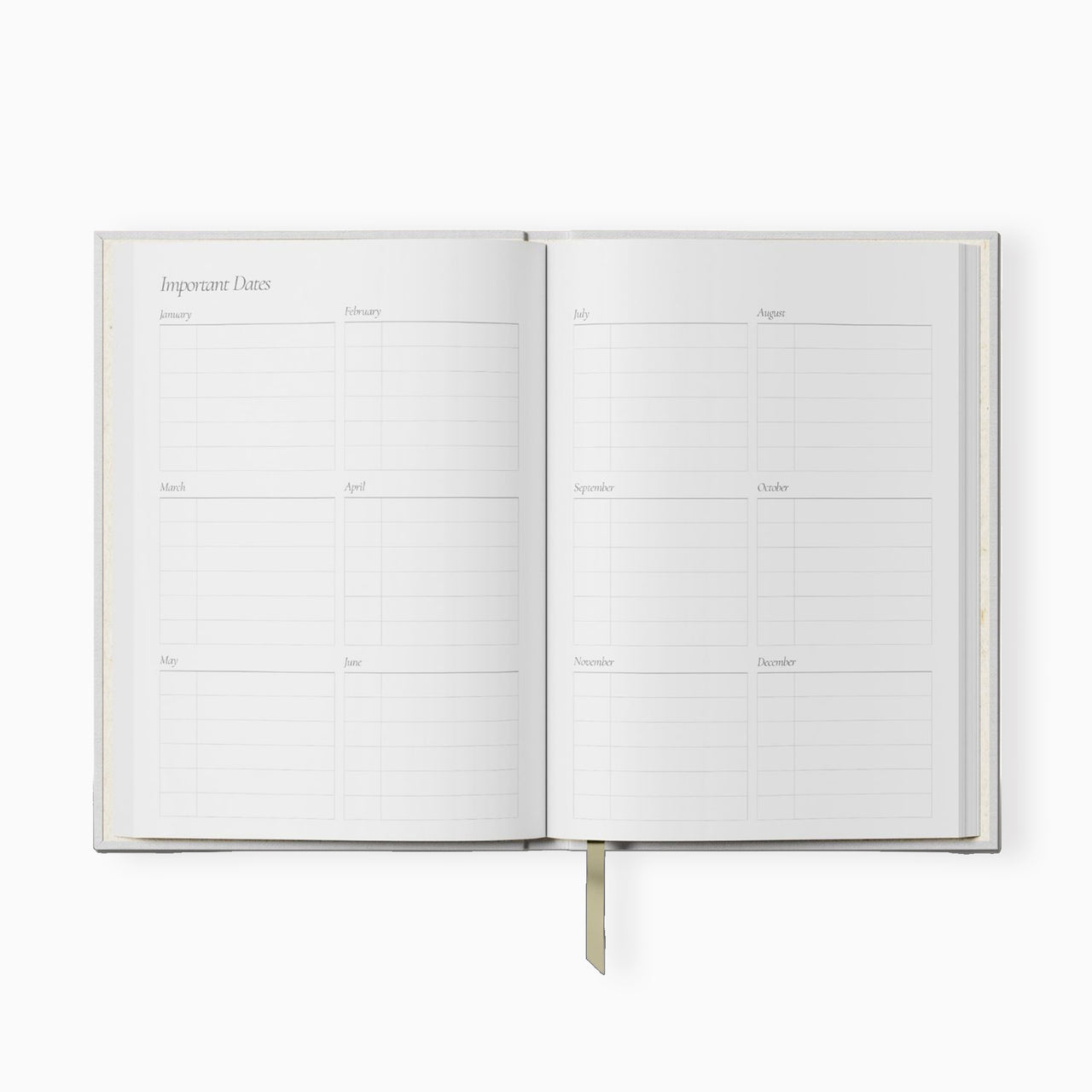 Daily Planner-DPL-PKST - Pink Stripe Daily Planner-Yop & Tom