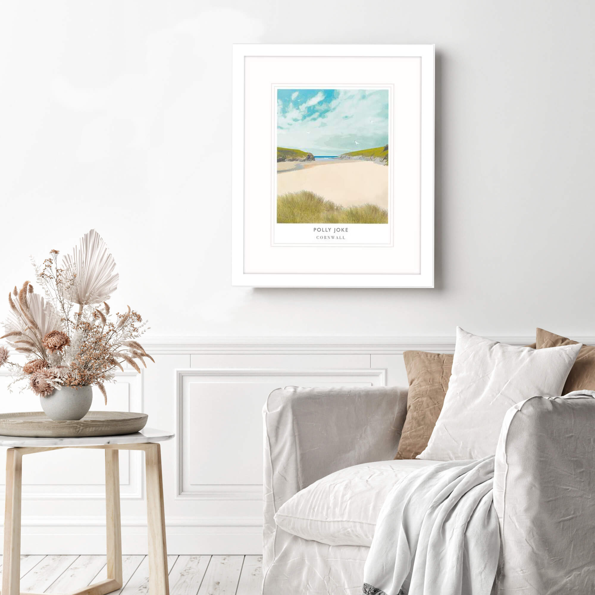Framed Print-WF296F - Polly Joke Framed Print-Whistlefish