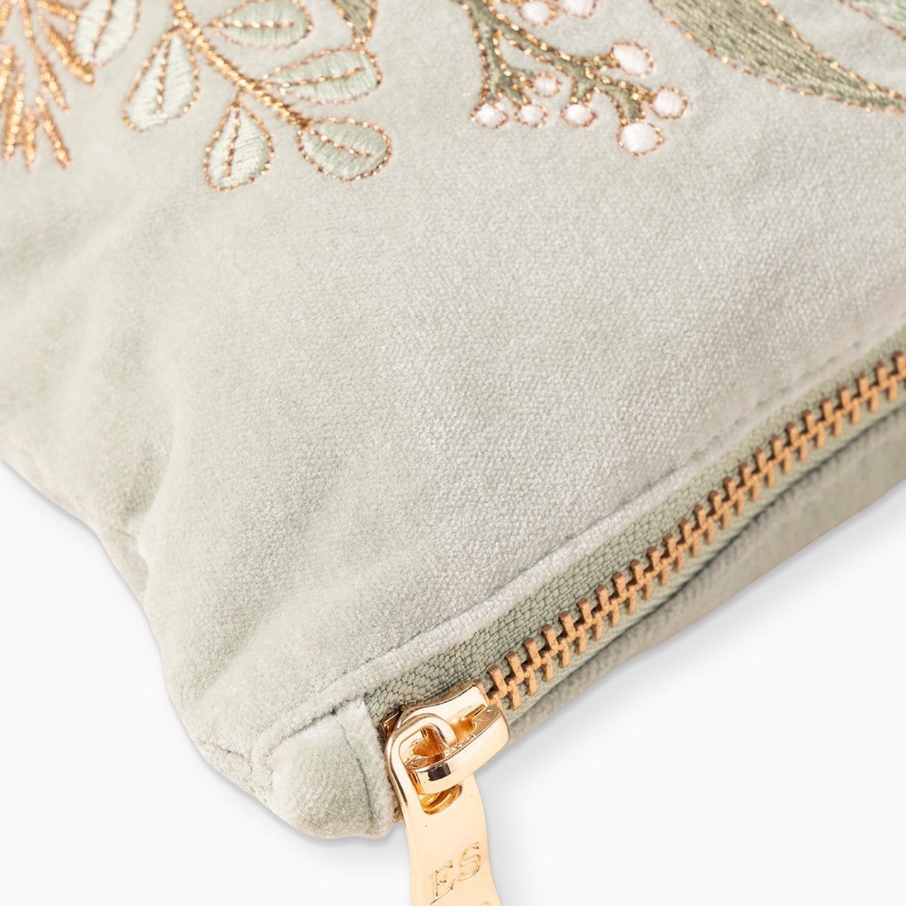 Pouch-97328 - Pressed Flowers Mother of the Bride Pouch-Elizabeth Scarlett