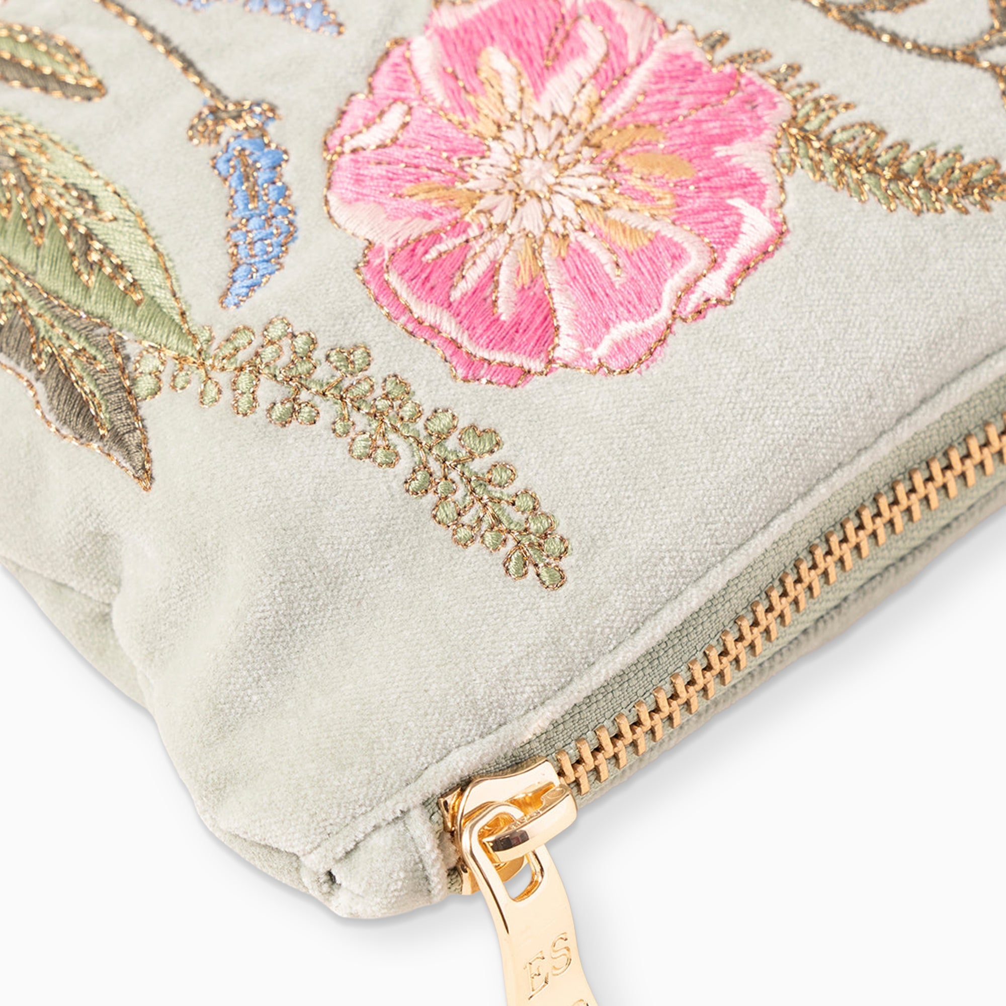 Pouch-98219 - Pressed Flowers Mum Everyday Pouch-Elizabeth Scarlett