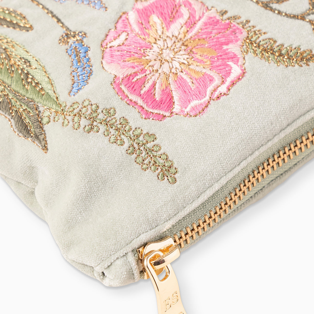 Pouch-98219 - Pressed Flowers Mum Everyday Pouch-Elizabeth Scarlett