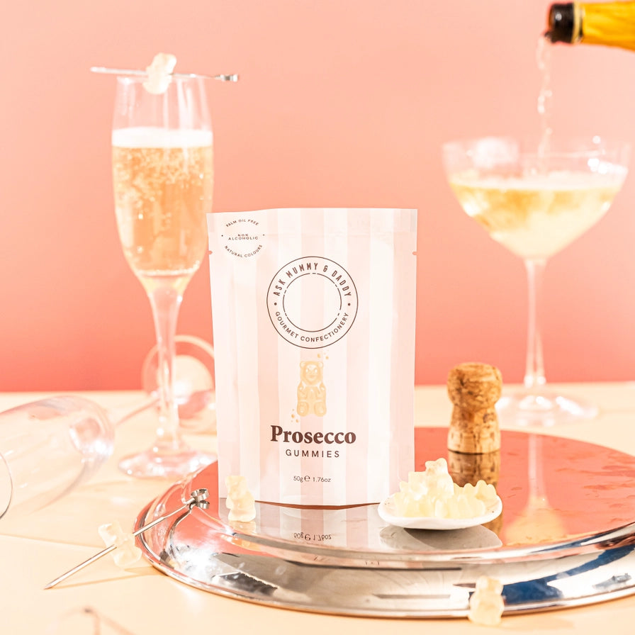 Gummy Sweets-5060736012598 - Prosecco Gummy Bears-Ask Mummy & Daddy