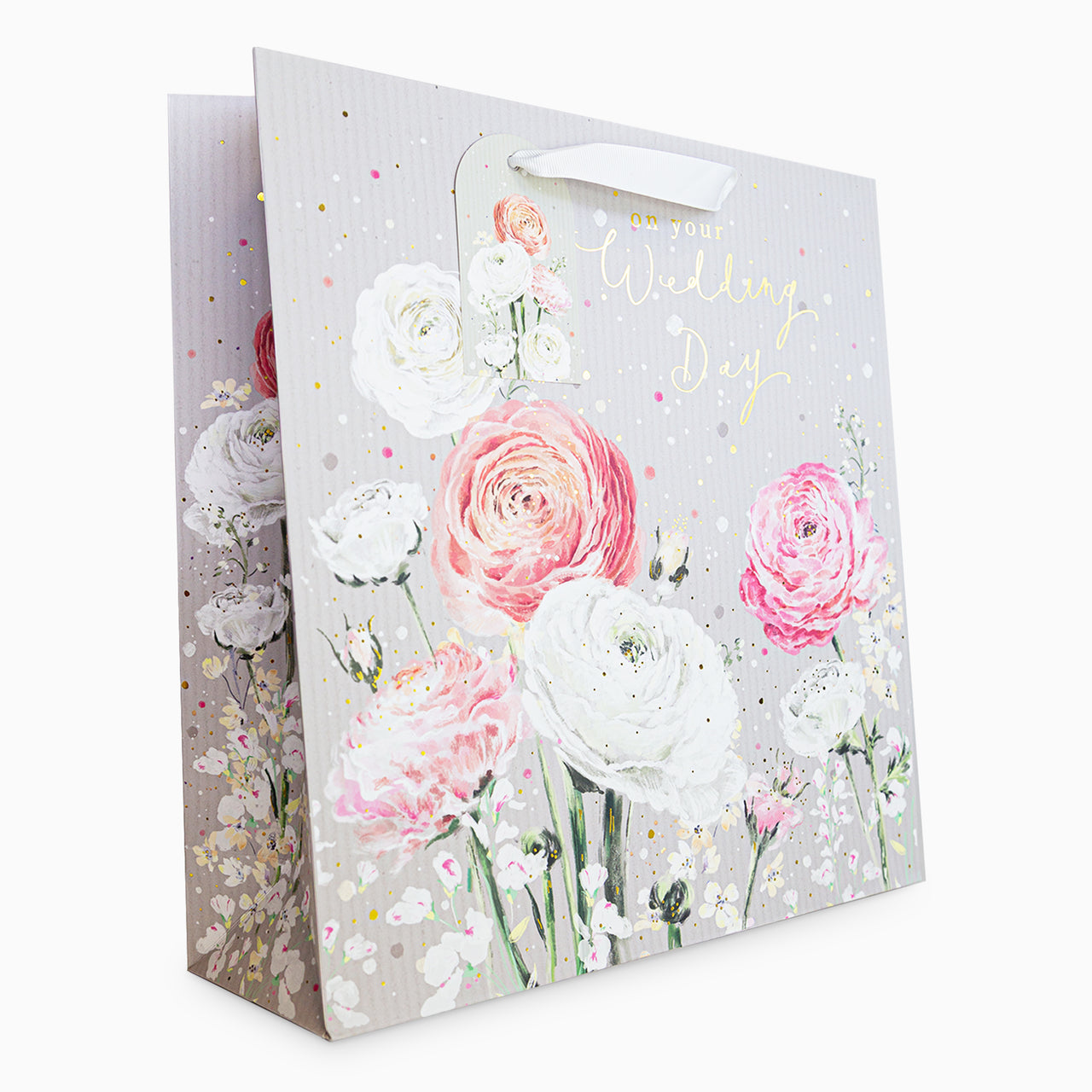 Gift Bag-RA01LB - Ranunculus Blooms Large Gift Bag-Whistlefish
