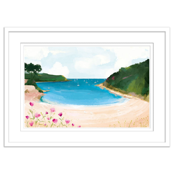 Readymoney Cove Large Framed Print - Whistlefish