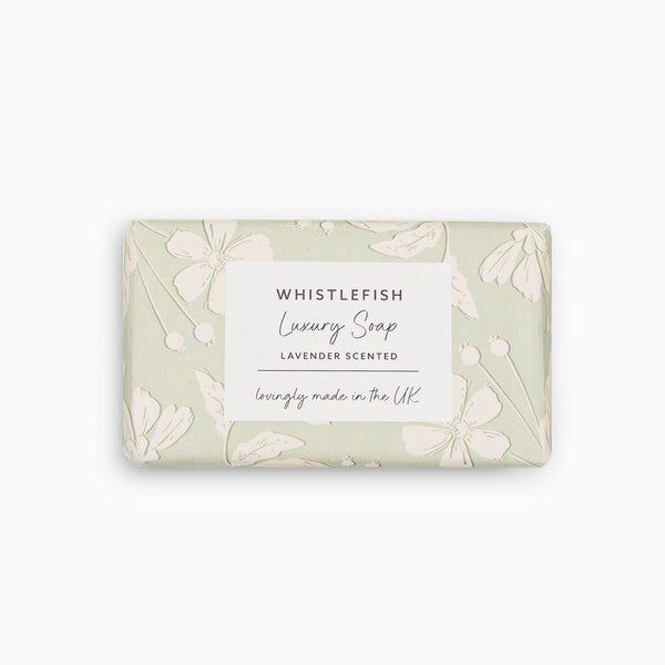 Soap-WFSP8 - Regal Ivory Bloom Lavender Soap-Whistlefish
