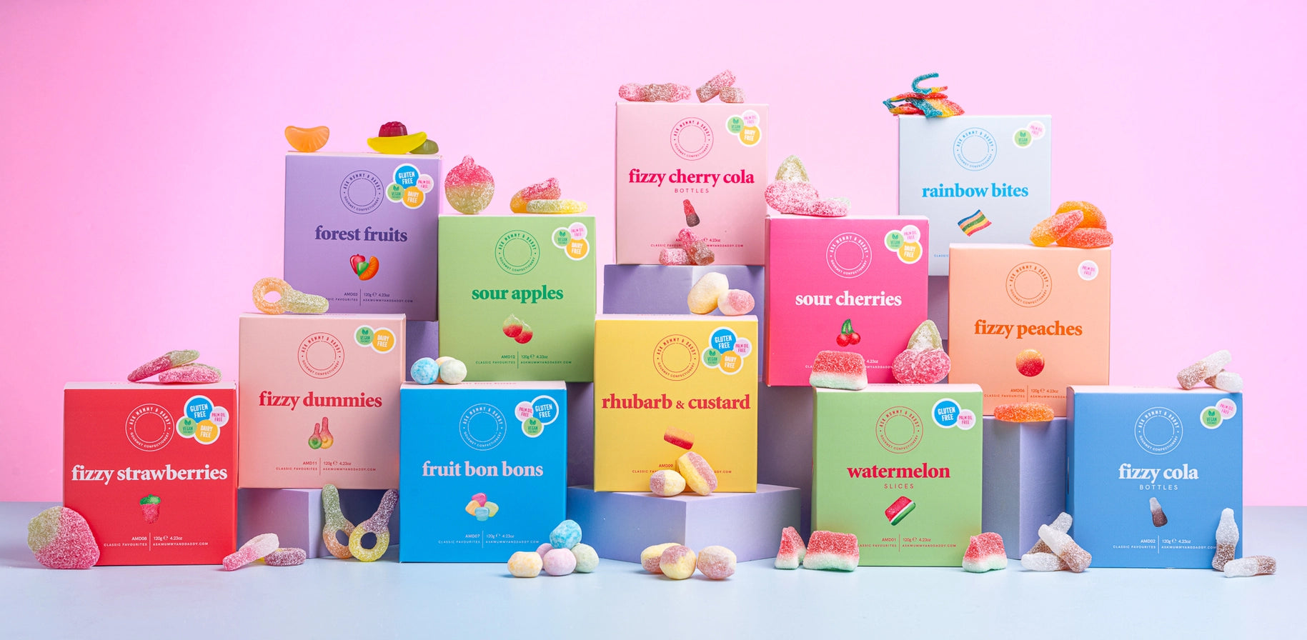 Sweet Gift Box-5060736013441 - Rhubarb & Custard Gift Box-Ask Mummy & Daddy