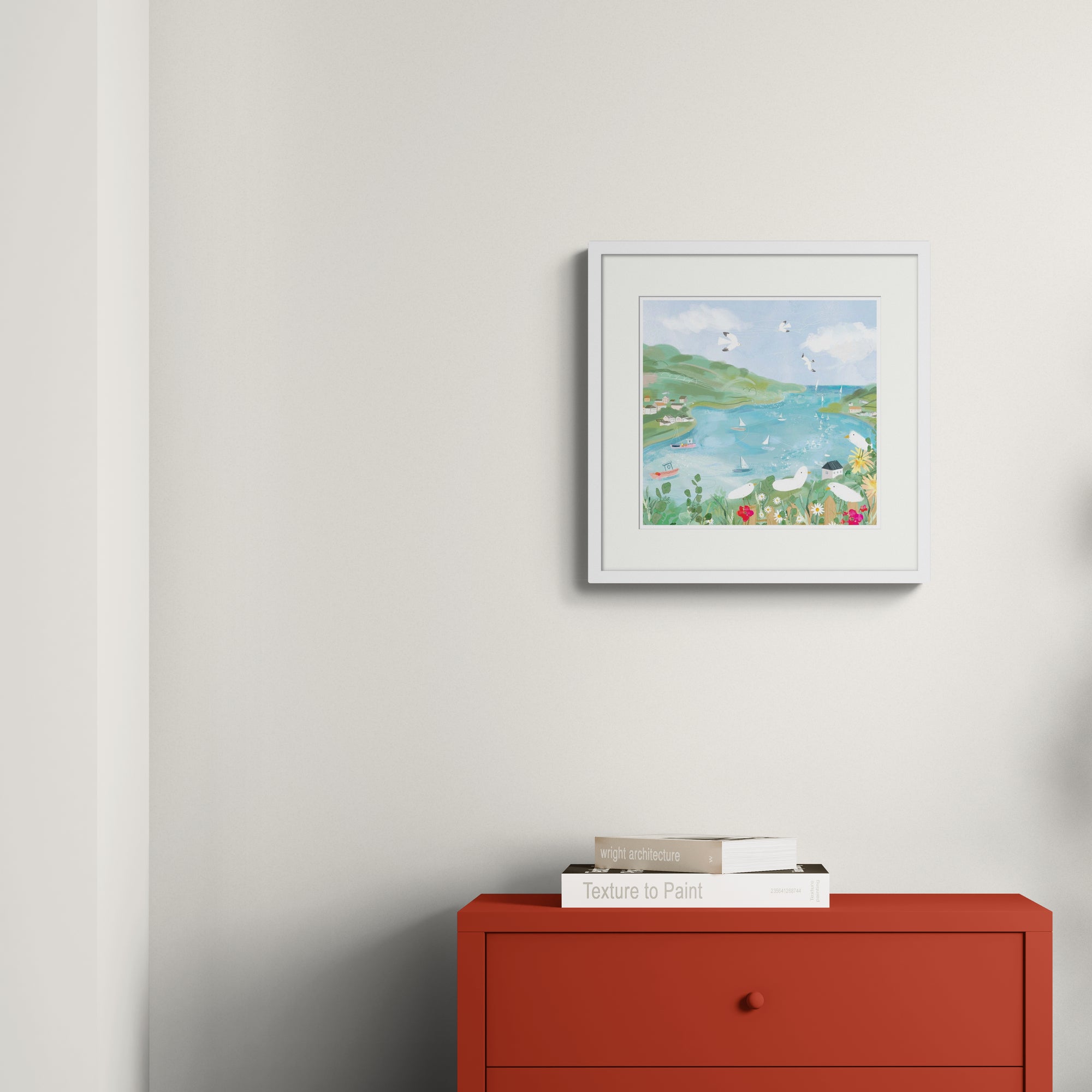 Dartmouth in Summer Framed Print - Whistlefish