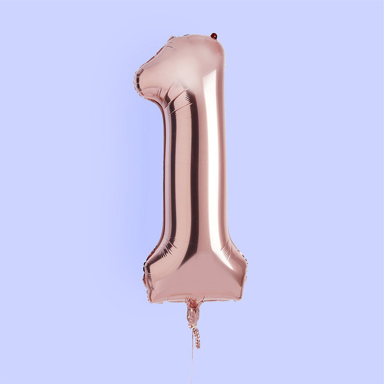 Balloons-HBNB111 - Rose Gold Number 1 Foil 34" Balloon-Hootyballoo