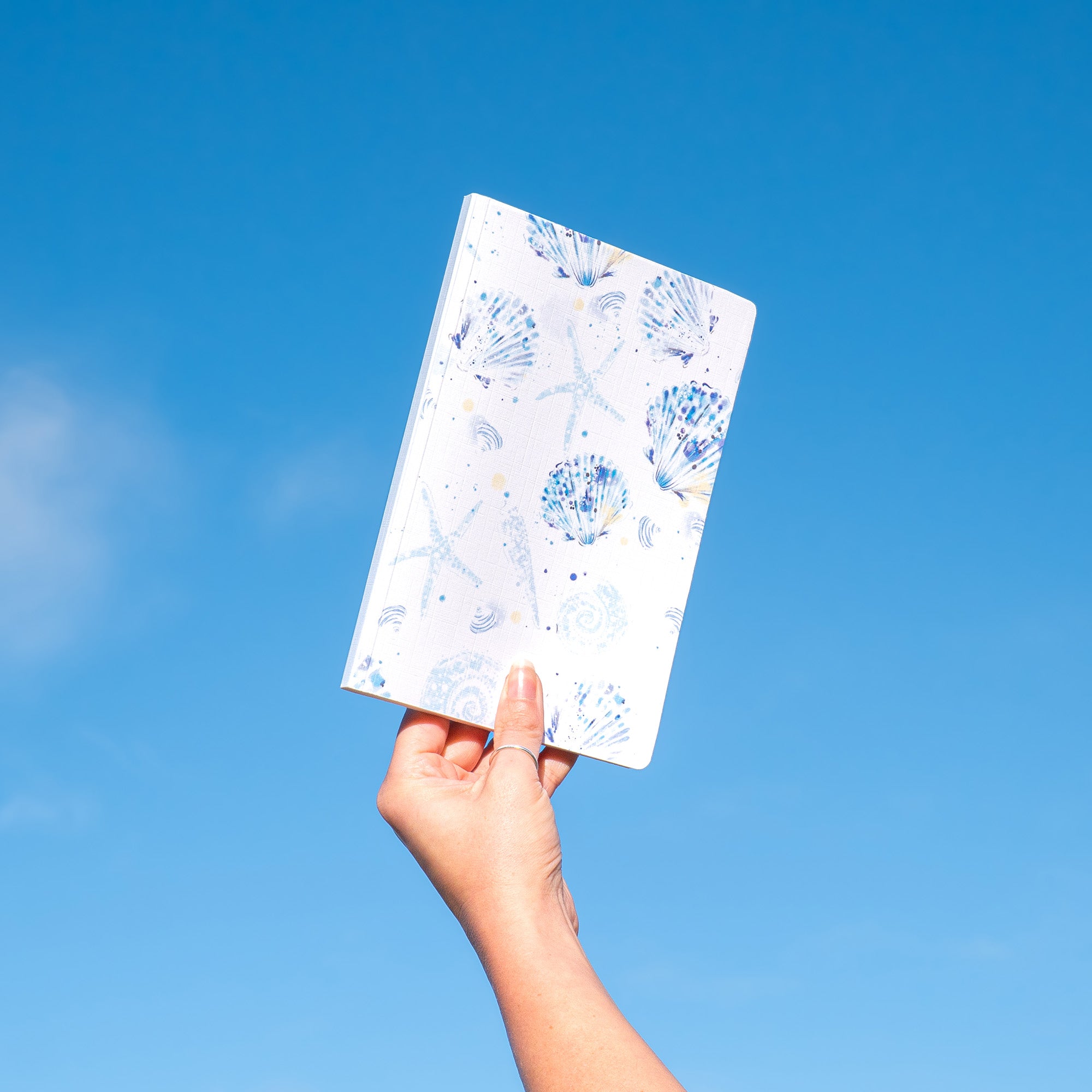 Notebook-WNB62 - Sea Shells Notebook-Whistlefish