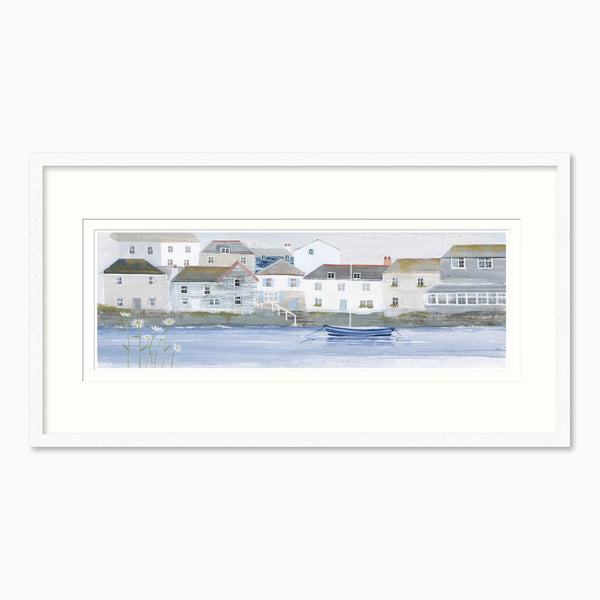 Sitting In The Bay Framed Print - Whistlefish