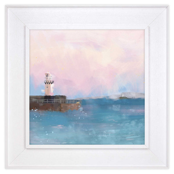 Smeatons Pier Tray Framed Canvas - Whistlefish