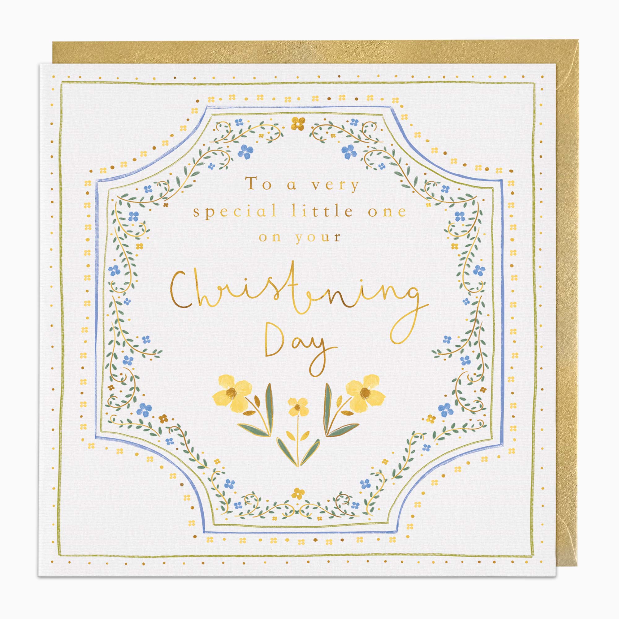 Greeting Card-H124 - Special Little One Christening Card-Whistlefish