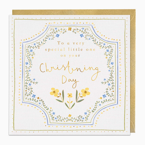 Special Little One Christening Card - Whistlefish