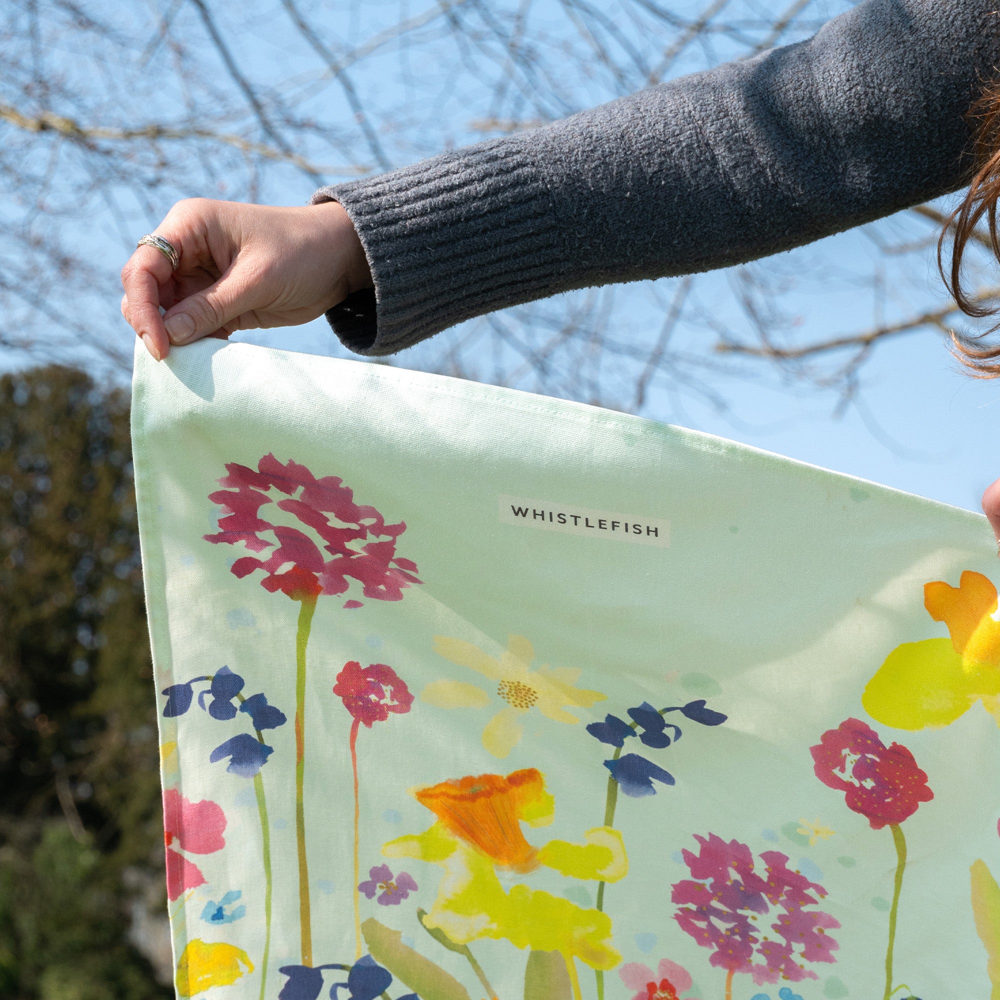 Tea Towel-WTT330 - Sprinkle of Spring Tea Towel-Whistlefish