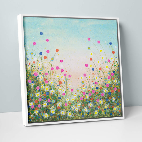 Star Gazers Framed Canvas - Whistlefish