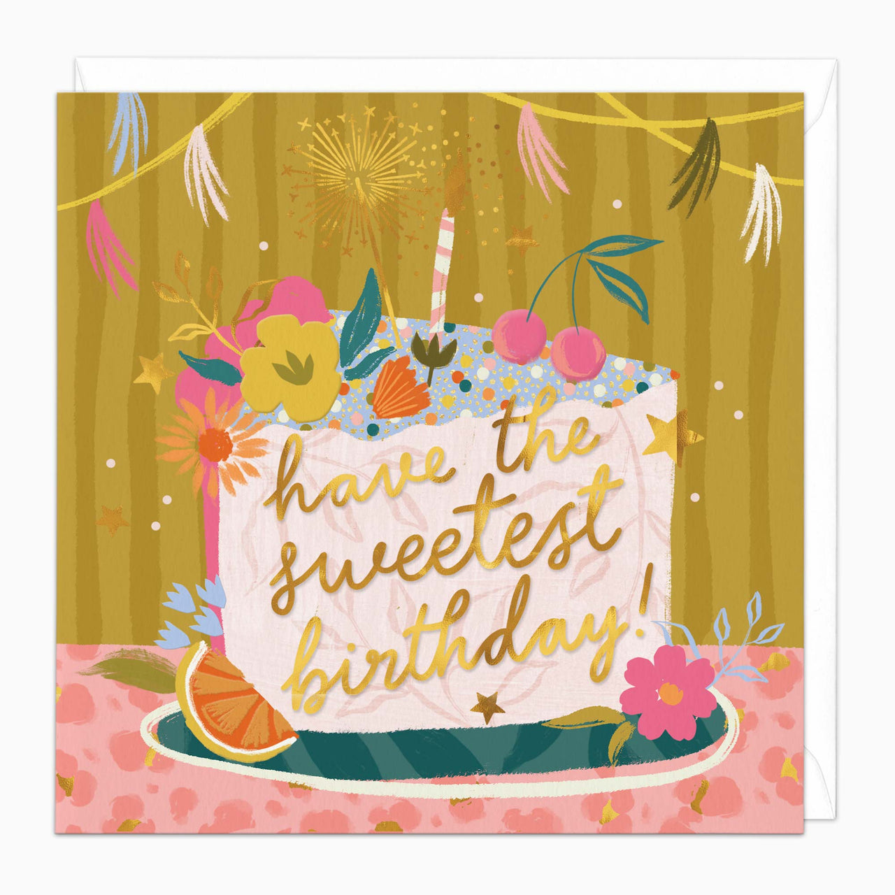 Greeting Card-H029 - The Sweetest Birthday Card-Whistlefish