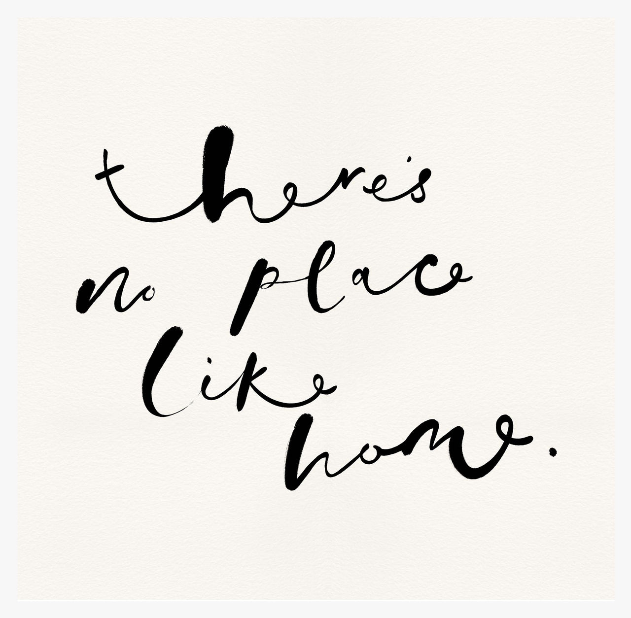 Framed Print-WF1102F - Theres No Place Like Home Framed Print-Whistlefish