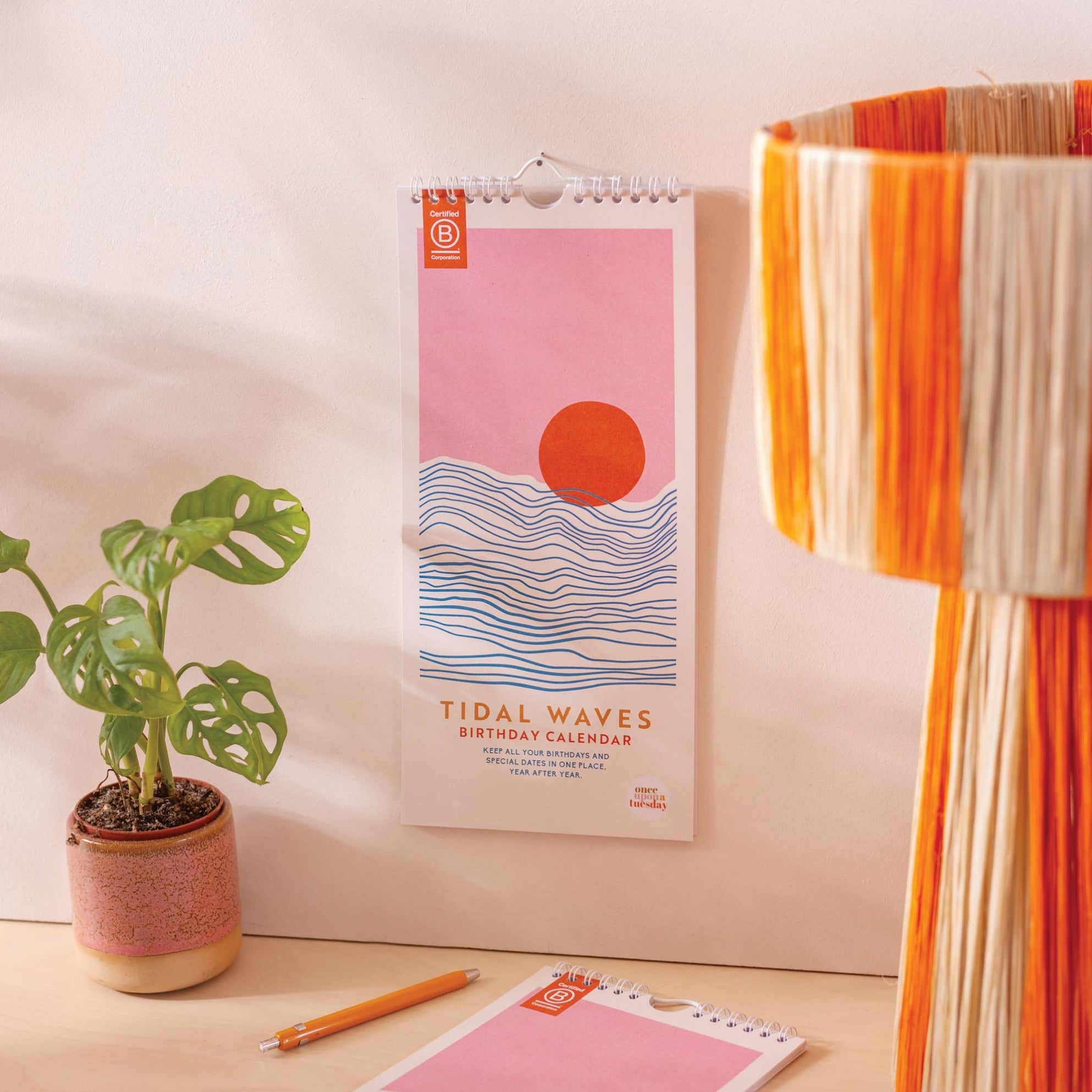 Calendar-TUE-PPC-TWA-1329 - Tidal Waves Birthday Calendar-Whistlefish & Co
