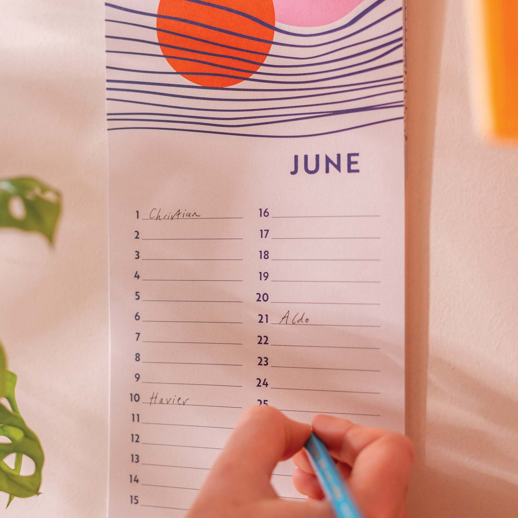 Calendar-TUE-PPC-TWA-1329 - Tidal Waves Birthday Calendar-Whistlefish & Co