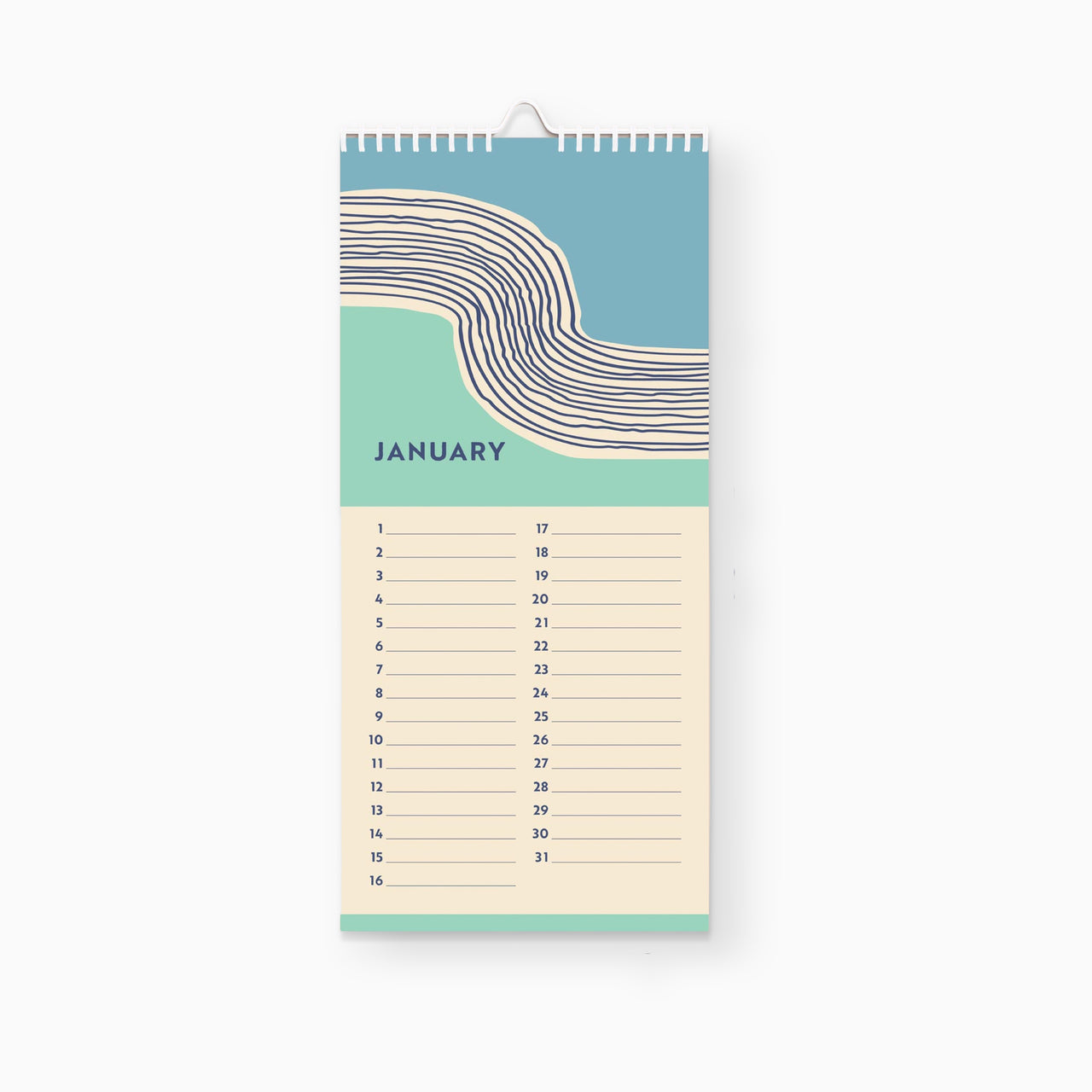 Calendar-TUE-PPC-TWA-1329 - Tidal Waves Birthday Calendar-Whistlefish & Co