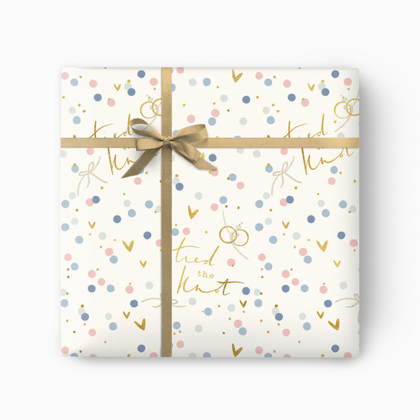 Tied The Knot Wrapping Paper - Whistlefish