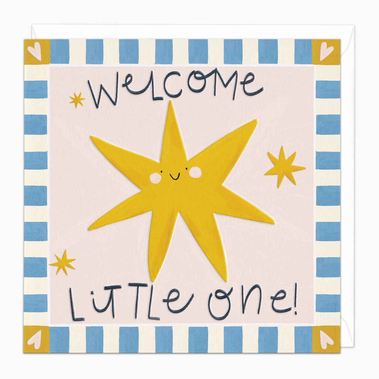 Greeting Card-H217 - Welcome Little One Card-Whistlefish