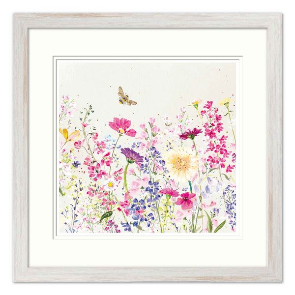 Wild Flowers Small Framed Print - Whistlefish