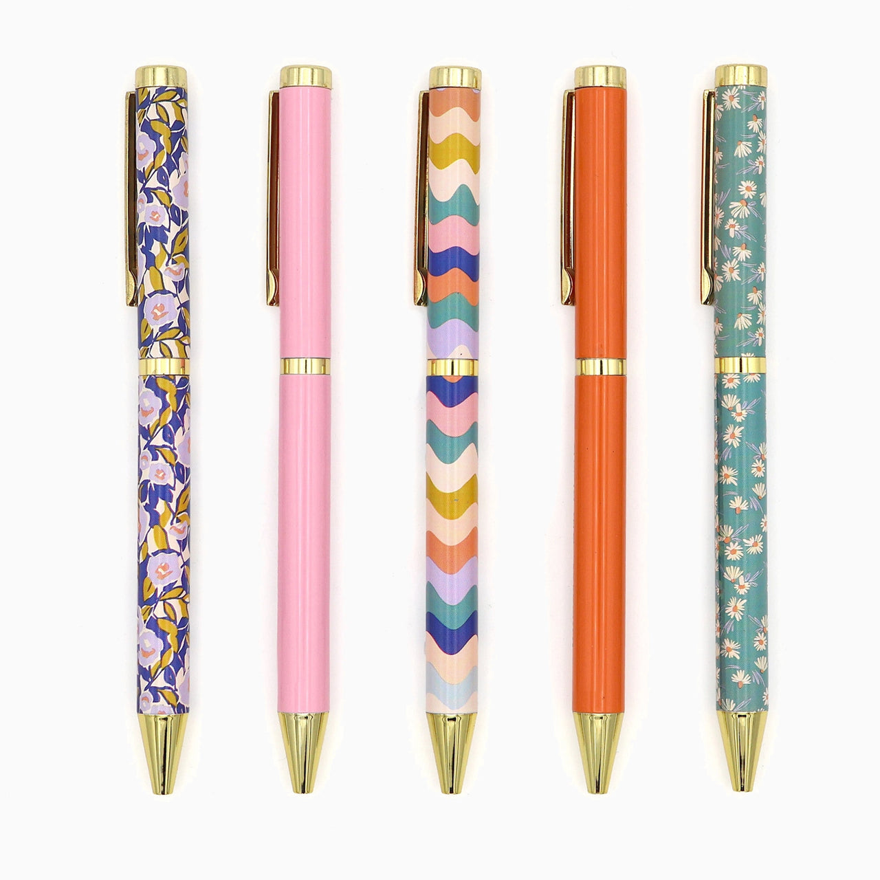 Set of Pens-RFS15241 - Willow and Belle Ballpoint Pens 5 Set-Robert Frederick