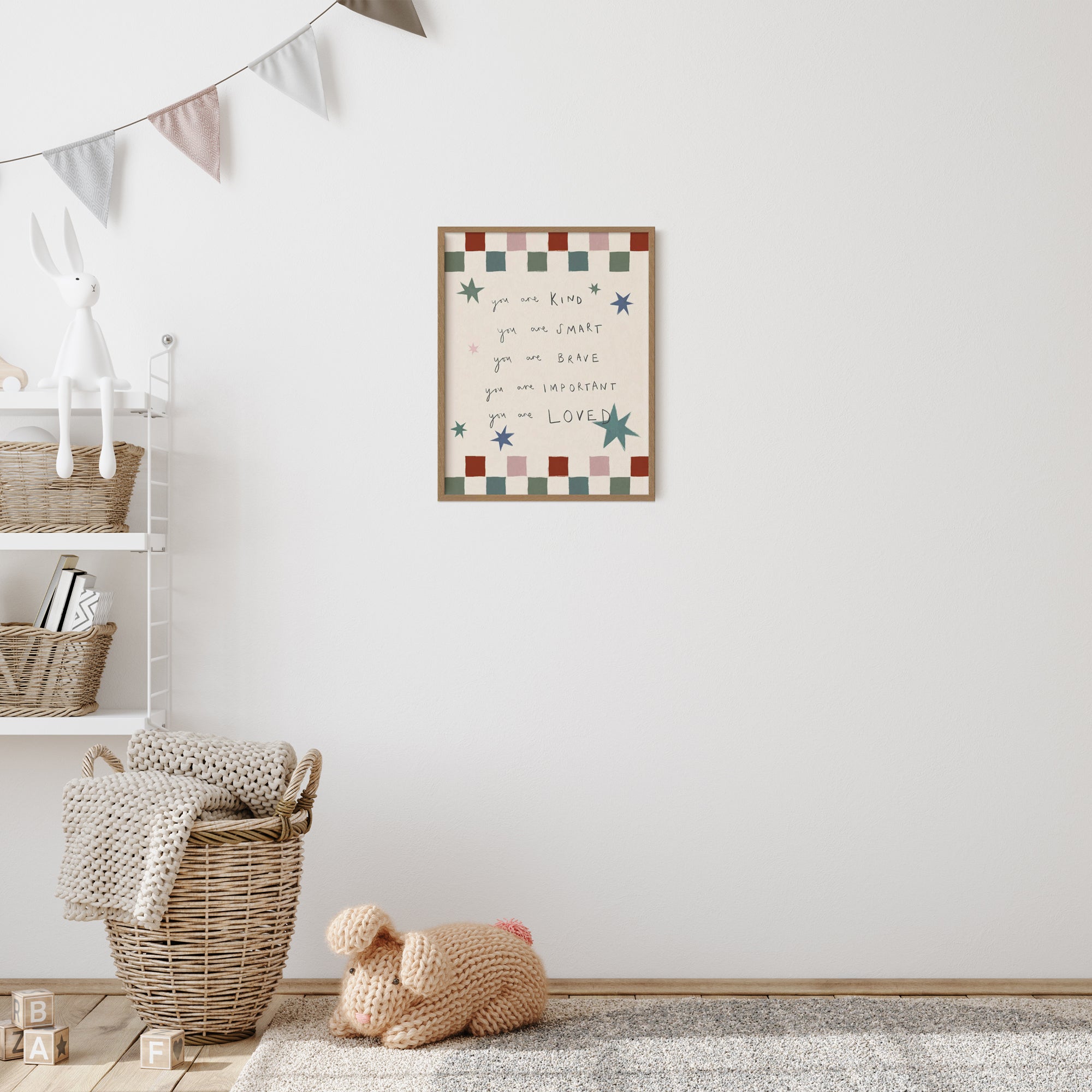 Framed Print-WF1177F - Words to Grow By Medium Framed Print-Whistlefish